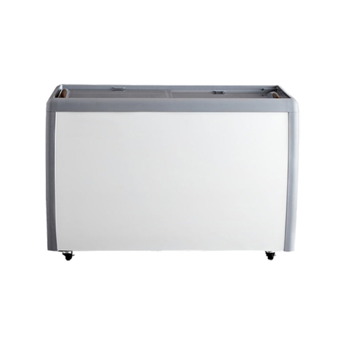 EFI FCFG-60 60" Chest Freezer with Flat Glass Top - 16.6 Cu. Ft.
