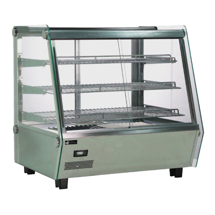 EFI HGSM-CT-3427-SF 34" Glass Countertop Display Warmer - 5.8 Cu. Ft.