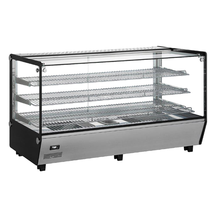 EFI HGSM-CT-4827 47" Square Glass Countertop Display Warmer - 7.1 Cu. Ft.
