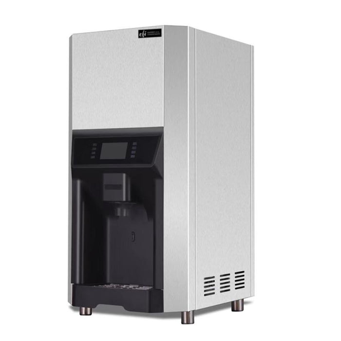 EFI 14" IM-220-ID-WATER Air Cooled Countertop Nugget Ice Machine & Water Dispenser - 220 Lbs.
