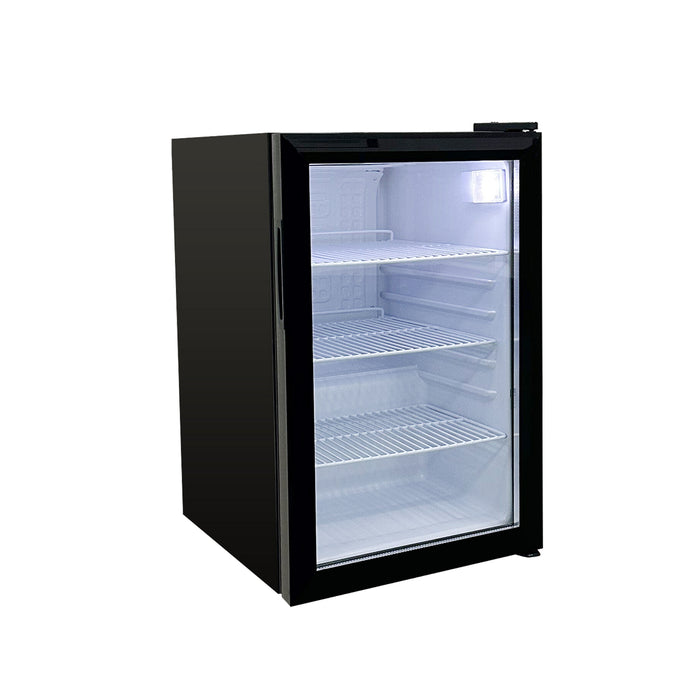 EFI C1-68GDCT 14" Countertop Glass Door Refrigerator Merchandiser - 68 L