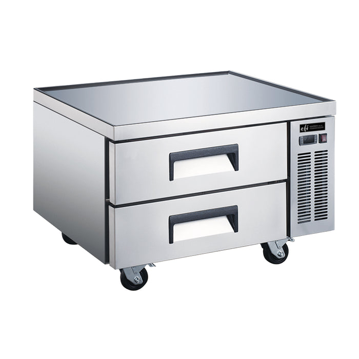 EFI CCB-48VCX 48" X-Line 2-Drawer Refrigerated Chef Base - 9.6 Cu. Ft.