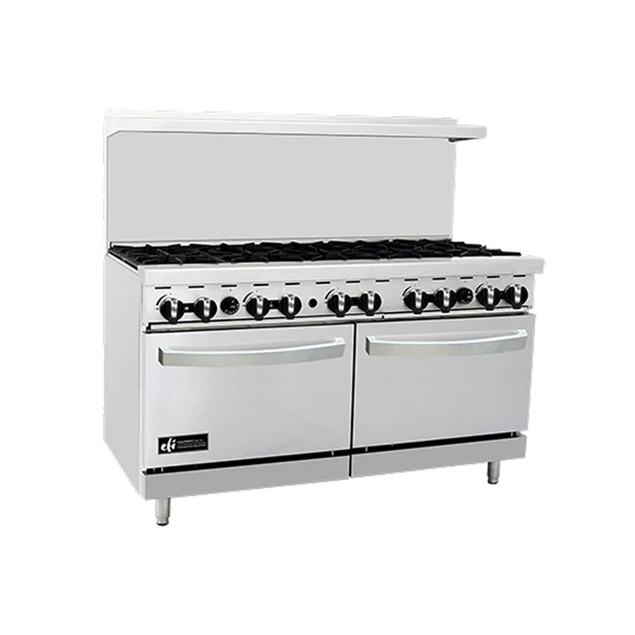 EFI RCTRS-2B-48G 60" Gas 2-Burner Range With 48" Right Side Griddle - 206,000 BTU
