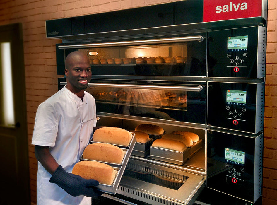 Salva NXE Modular 76.6" Electric 3-Door Oven with Patisserie Door - NXE-3009-V3-S435