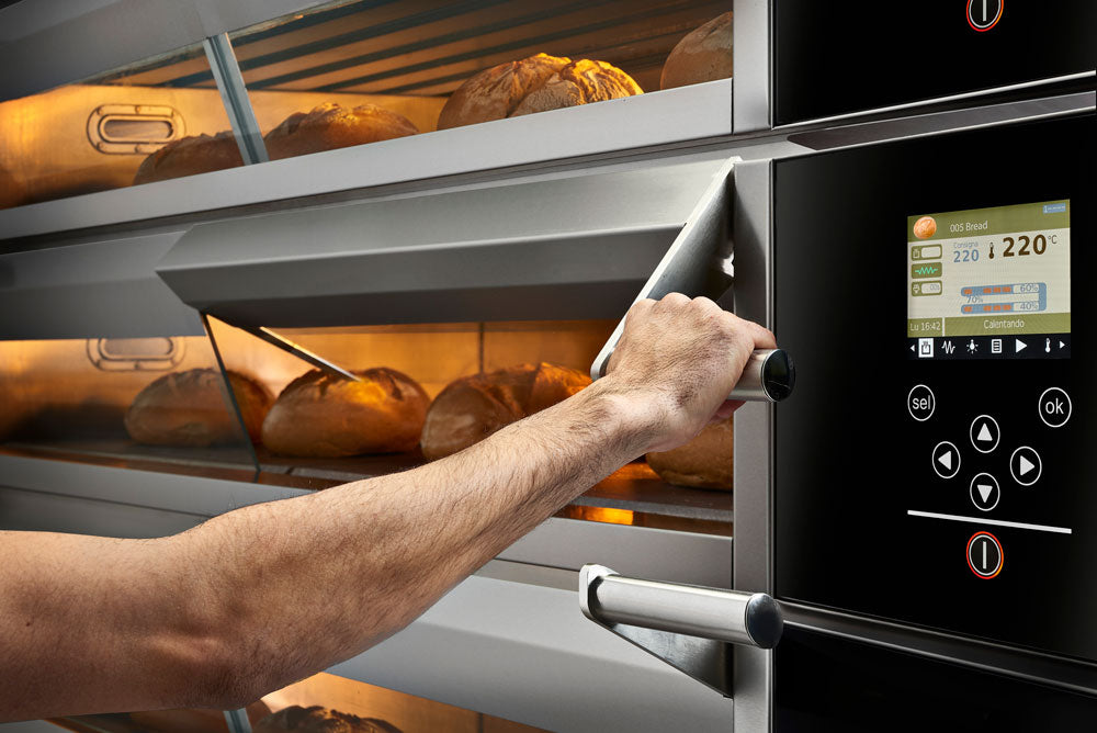 Salva NXE Modular 76.6" Electric 3-Door Oven with Patisserie Door - NXE-3009-V3-S435