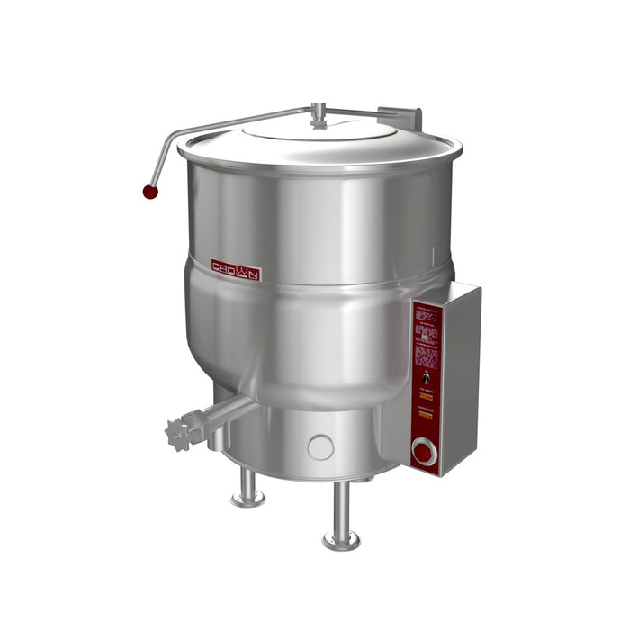 Crown EL-40 40 Gallon Stationary Electric Kettle - 208V