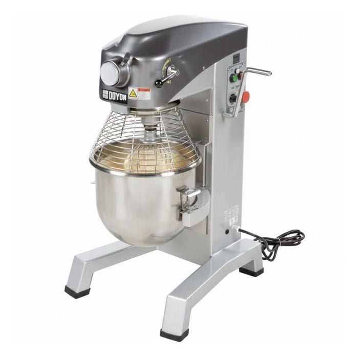 Doyon's EM-20 20 Qt. Planetary Mixer with Accessories - 120V, 1 Phase