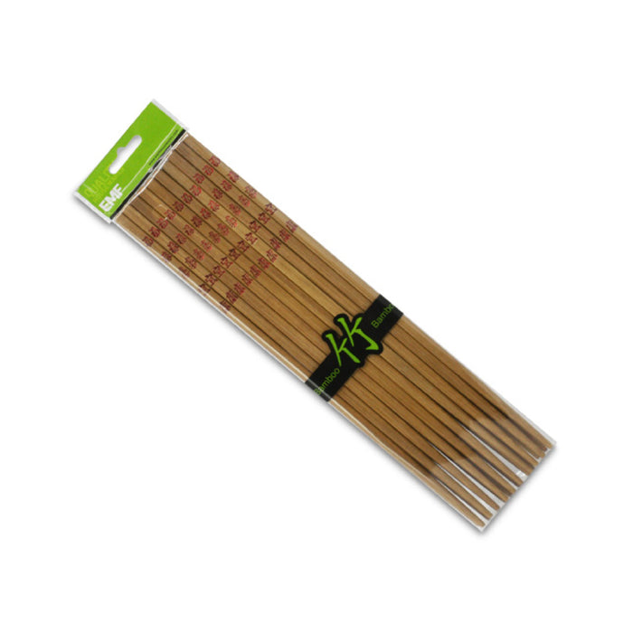 EMF 2660C 10.5" Carbonated Bamboo Chopstick Set - 20/Pack