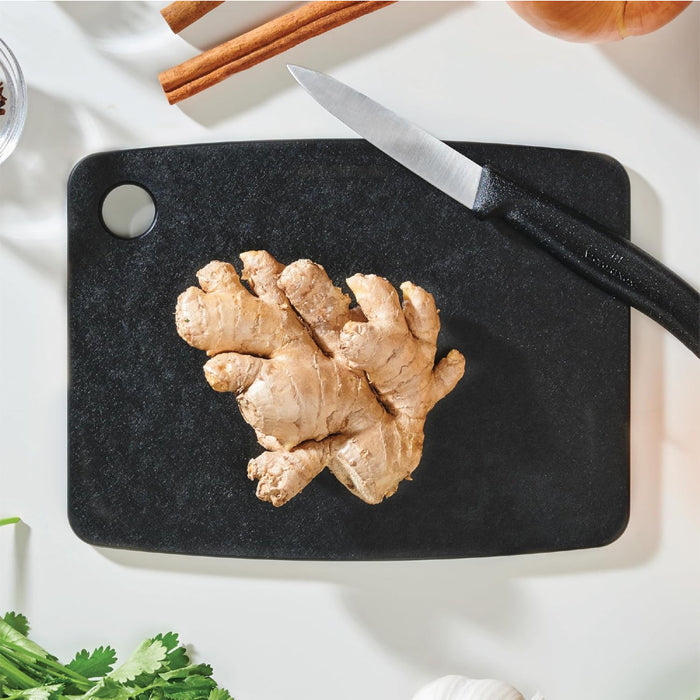 Epicurean 8" x 6" Black Kitchen Series Cutting Board - 001-080602