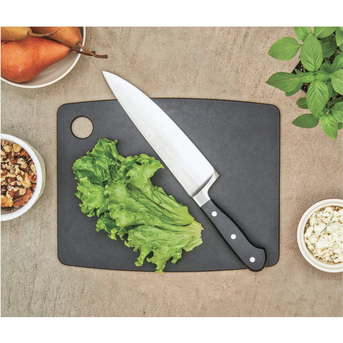 Epicurean 11.5" x 9" Black Kitchen Series Cutting Board - 001-120902