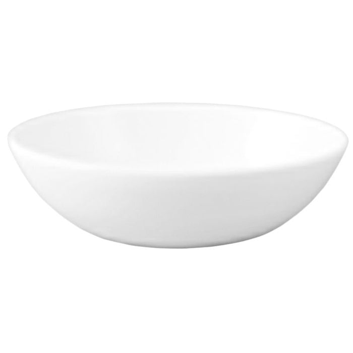 Arcoroc EP777 12 Oz. Eternity Plus White Ceramic Oval Soup/Cereal Bowl - 12/Case