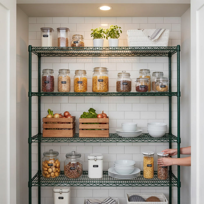 Nella 24" x 36" Epoxy Stock Shelving Kit - 45173