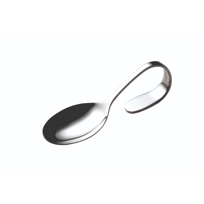 Arcoroc EQ288 5.25" Burlington Stainless Steel Tasting Spoon - 12/Case