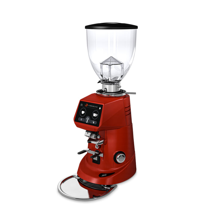 Fiorenzato F64 3.5 Lb. "Super-Fast" Electronic Coffee Grinder - Red
