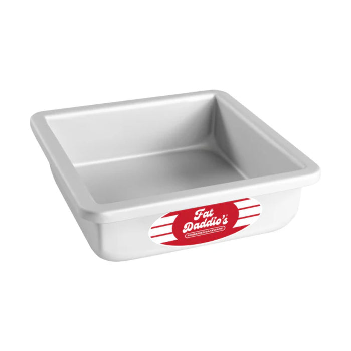 Fat Daddio's 6" x 2" Anodized Aluminum Square Cake Pan - PSQ-662