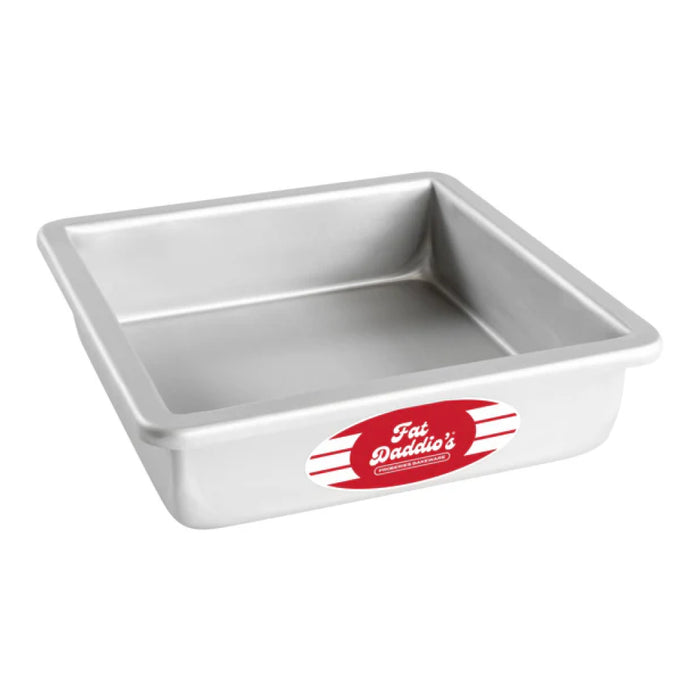 Fat Daddio's 7" x 2" Anodized Aluminum Square Cake Pan - PSQ-772