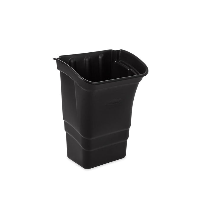 Rubbermaid FG335388BLA 8 Gallon Black Trash Can for Bussing Cart