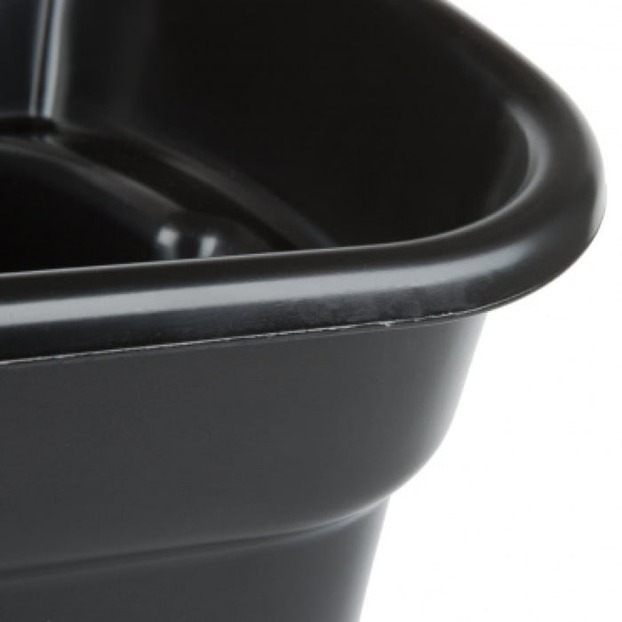 Rubbermaid FG335488BLA 4 Gallon Black Utility Bin for Bussing Cart