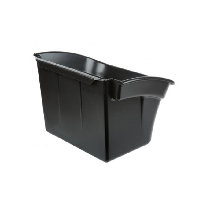 Rubbermaid FG335488BLA 4 Gallon Black Utility Bin for Bussing Cart