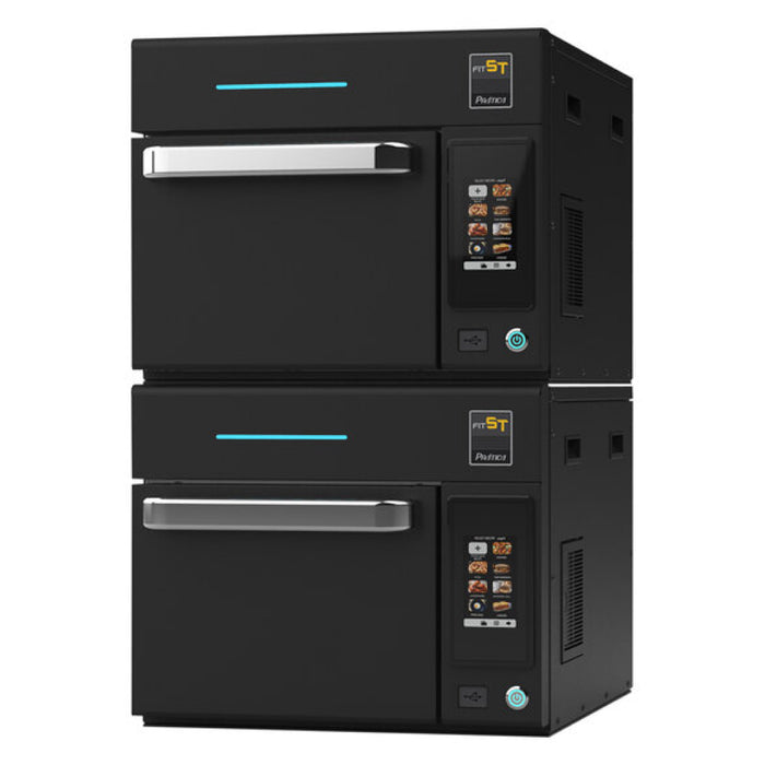 Pratica FIT ST-STACKED 20.4" 2-Black Ventless Stackable Countertop Speed Ovens - 208/240V