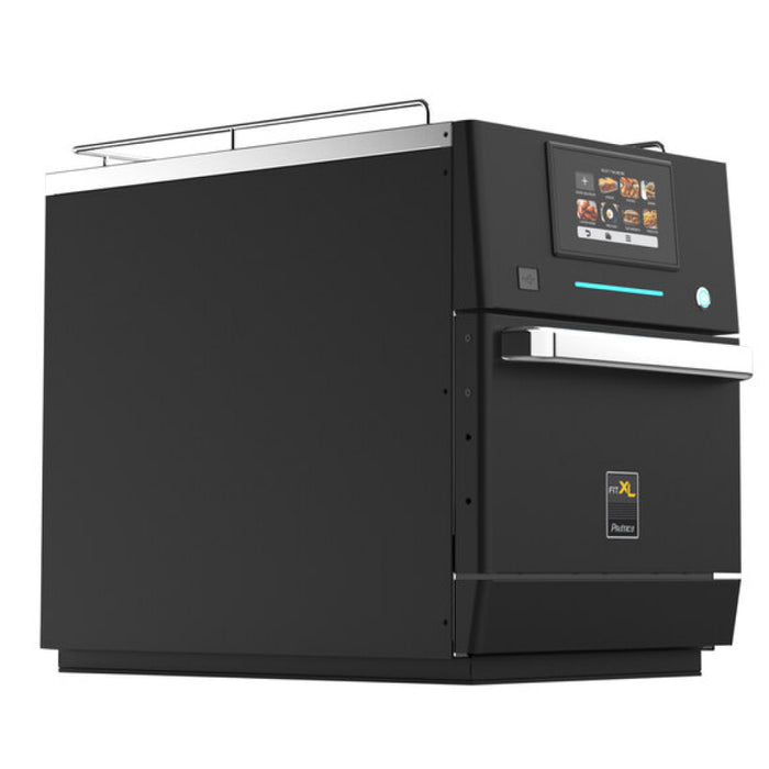 Pratica FIT XL 19.2" Ventless Black Stainless Steel Countertop Speed Oven - 208/240V
