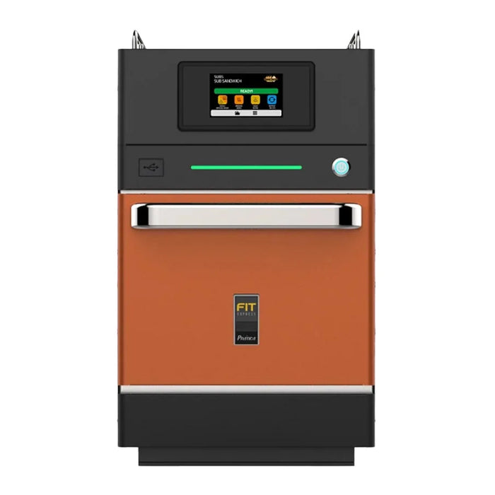 Pratica FIT EXPRESS 15.1" Ventless Orange Stainless Steel Countertop Speed Oven - 230/240V
