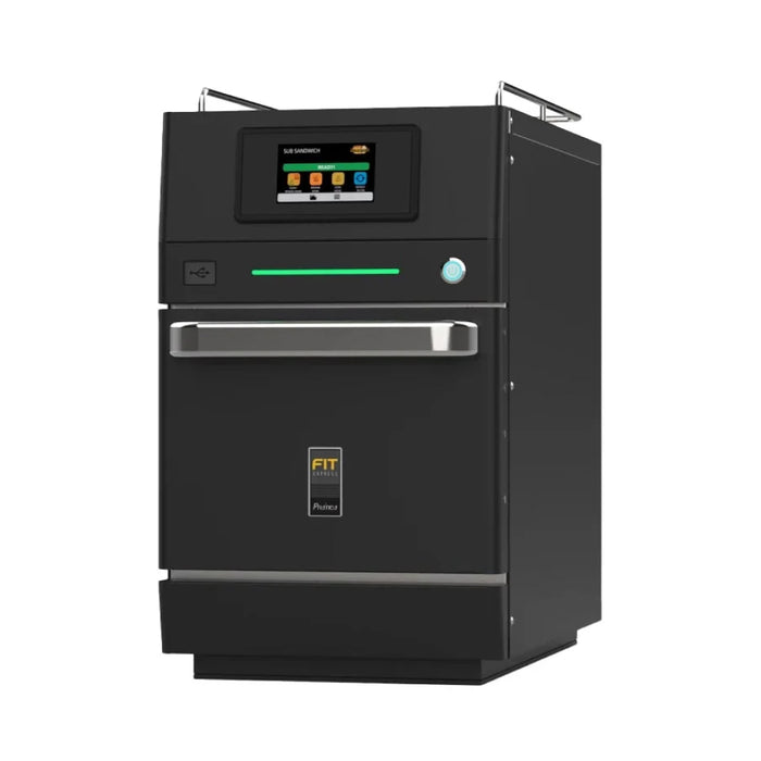 Pratica FIT EXPRESS 15.1" Ventless Black Stainless Steel Countertop Speed Oven - 230/240V