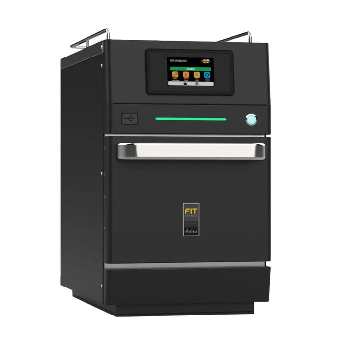 Pratica FIT EXPRESS 15.1" Ventless Black Stainless Steel Countertop Speed Oven - 230/240V