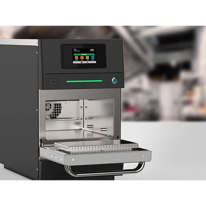 Pratica FITSM 15.1" Black Ventless Countertop Pizza Speed Oven - 208/240V