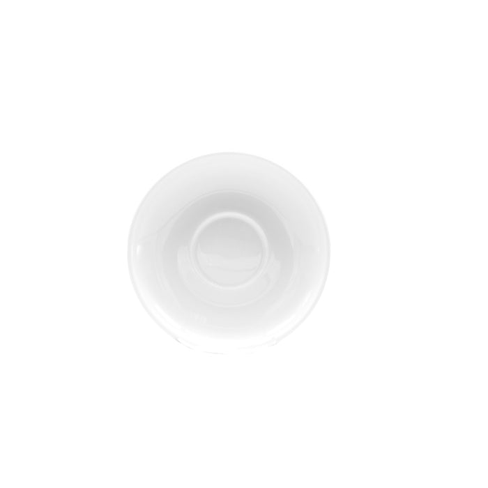 Arcoroc FM901 4.63" Eternity Plus White Ceramic Round Saucer Plate - 36/Case