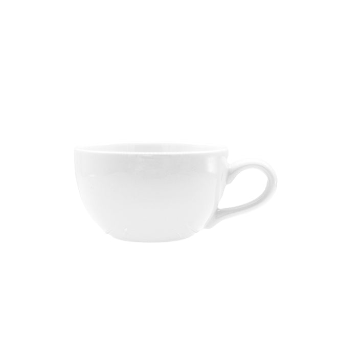 Arcoroc FM902 7.5 Oz. Eternity Plus White Ceramic Round Mug / Coffee Cup - 36/Case