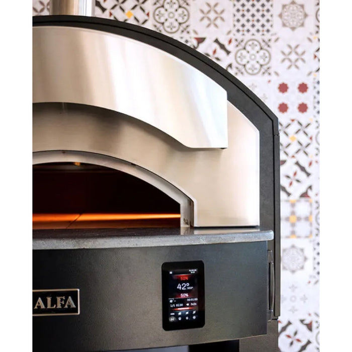 Alfa Zeno 6 Pizze Electric Professional Pizza Oven with Base - FP-Z6P-BE-NER