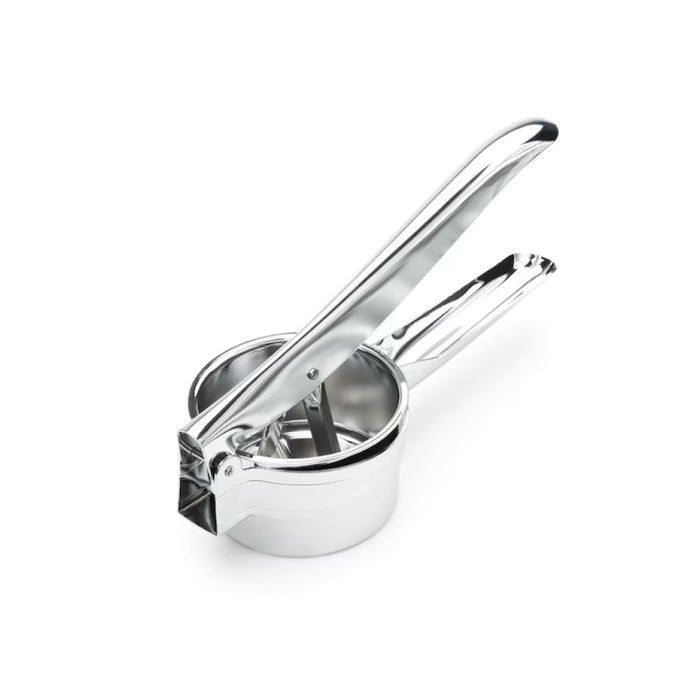 Fox Run 5773 10.5" Round Chrome-Plated Steel Potato Ricer Press