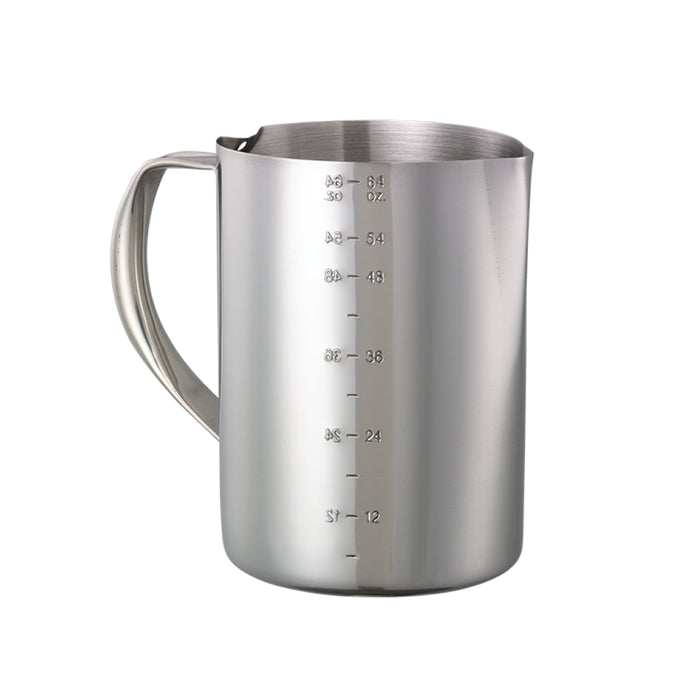 Nella 64 Oz. Stainless Steel Classic Frothing Pitcher - FROTH646