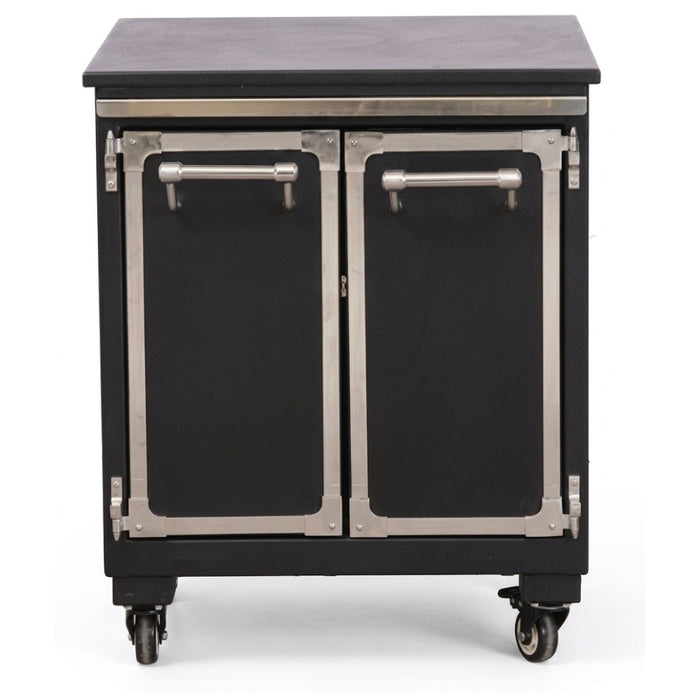 Firenace 25.6" x 29.5" Black Stand for FS-80 Charcoal Oven - FS-80-A