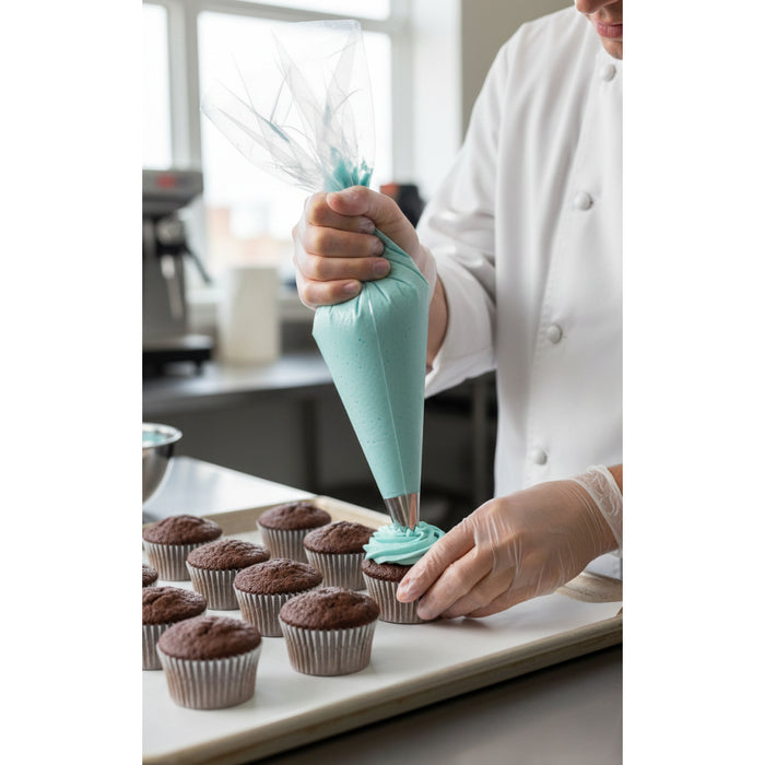 Ateco 21" Clear Decorating Pastry Bag - 100 Piece - 4721