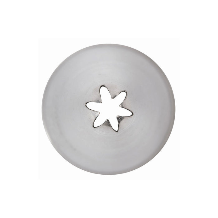 Ateco Stainless Steel Closed Star Icing Decorating Tip - Medium Size