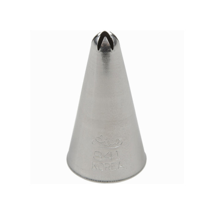 Ateco Stainless Steel Closed Star Icing Decorating Tip - Medium Size
