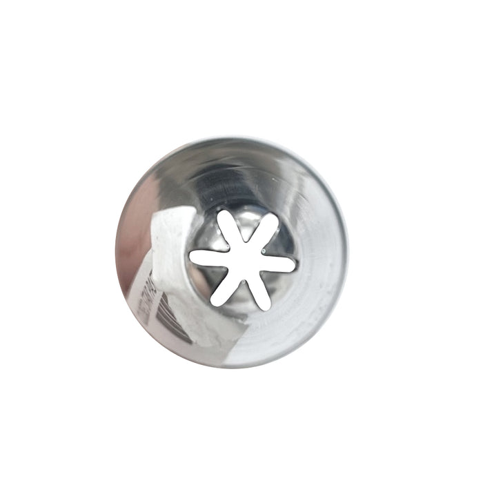Ateco Stainless Steel Closed Star Icing Decorating Tip - Medium Size