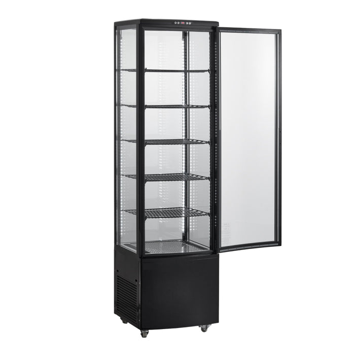Econocold 74" Vertical Refrigerated Display Case - 9.5 Cu. Ft. - FT-280L