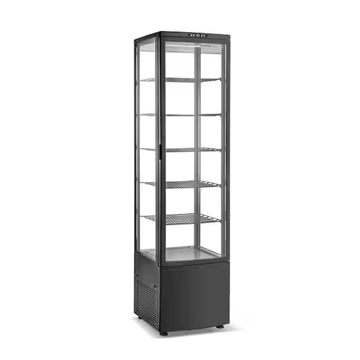 Econocold 74" Vertical Refrigerated Display Case - 9.5 Cu. Ft. - FT-280L