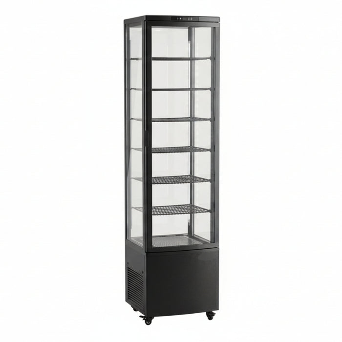 Econocold 78" Vertical Refrigerated Display Case - 10 Cu. Ft. - FT-290L