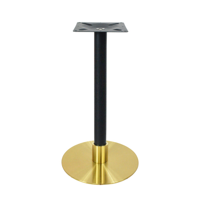 Nella 1918 Gold/Black Bar Height Table Base