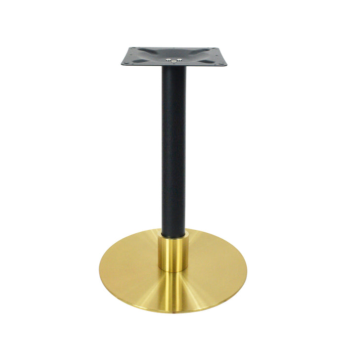 Nella 1918 Black/Gold Dining Table Base