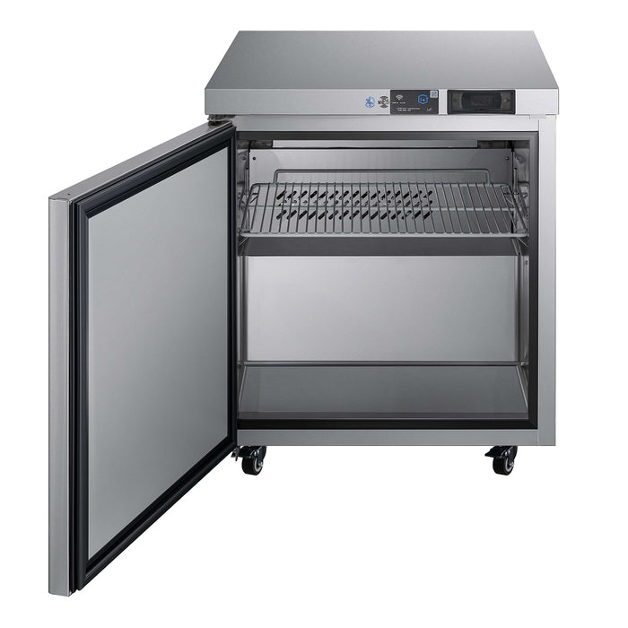 EFI Premier FUDR1-27VCP 27" 1-Solid Door Undercounter Freezer - 7.1 Cu. Ft.