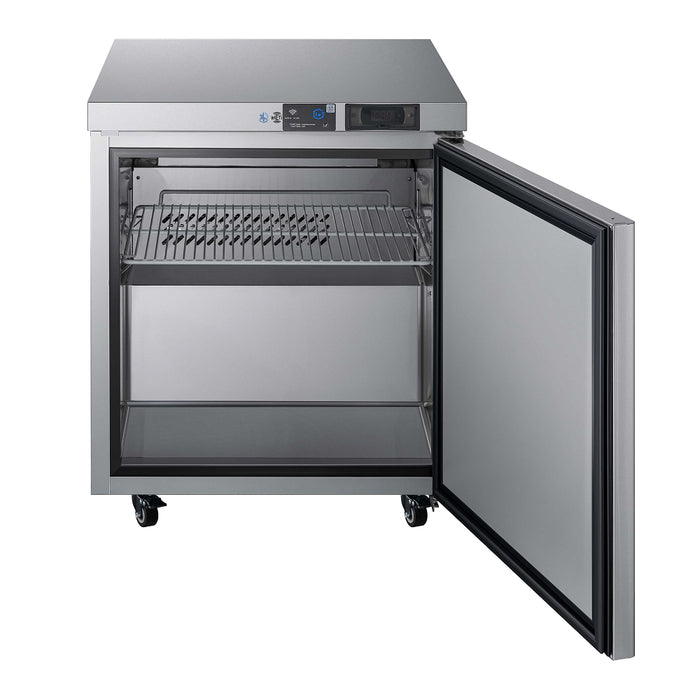 EFI Premier FUDR1-27VCP 27" 1-Solid Door Undercounter Freezer - 7.1 Cu. Ft.