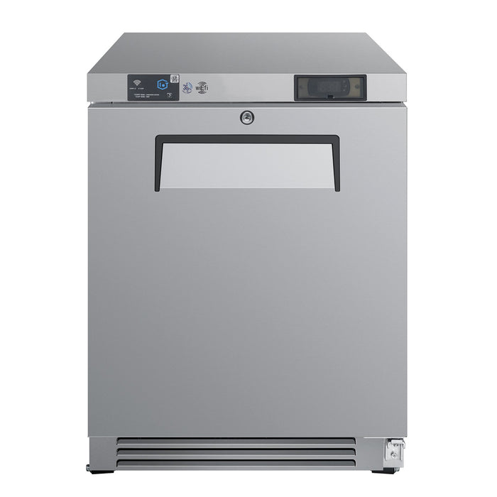 EFI Premier FUDR1-FB-24VCP 24" 1-Solid Door Front Breathing Undercounter Freezer - 4.2 Cu. Ft.