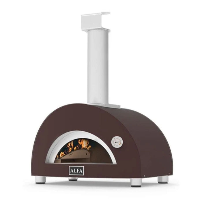 Alfa Moderno 1 Pizze Cooper Natural Gas Pizza Oven - FXMD-1P-MRAM-U