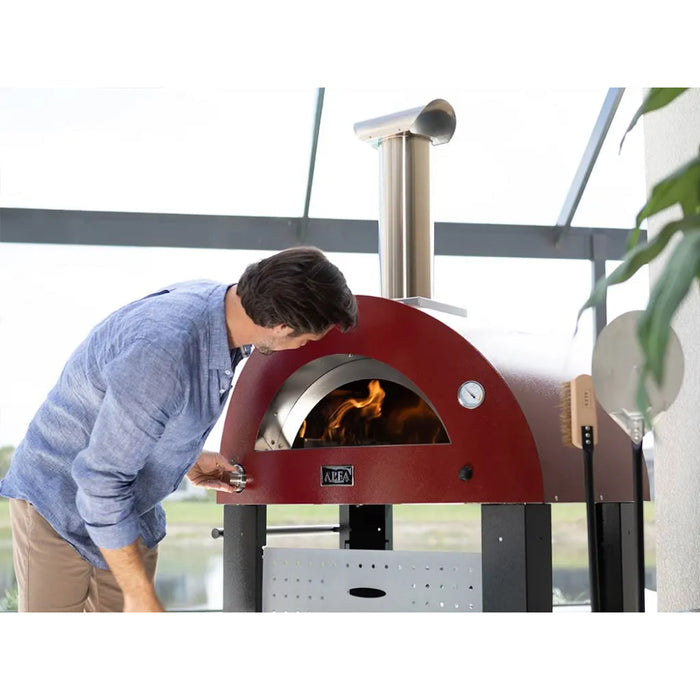 Alfa Moderno 2 Pizze Red Gas Pizza Oven - FXMD-2P-MROR-U / FXMD-2P-GROR-U
