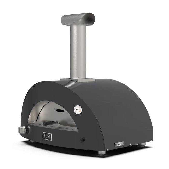 Alfa Moderno 2 Pizze Grey Gas Pizza Oven - FXMD-2P-MGRIA-U / FXMD-2P-GGRIA-U